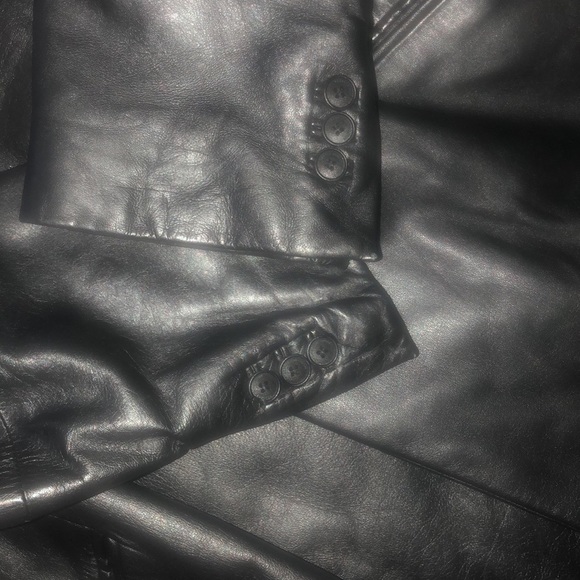 Versace Leather Jacket excellent condition - Picture 7 of 14